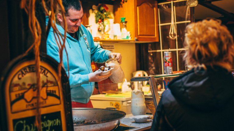 Rostocker Weihnachtsmarkt 2016 Händler