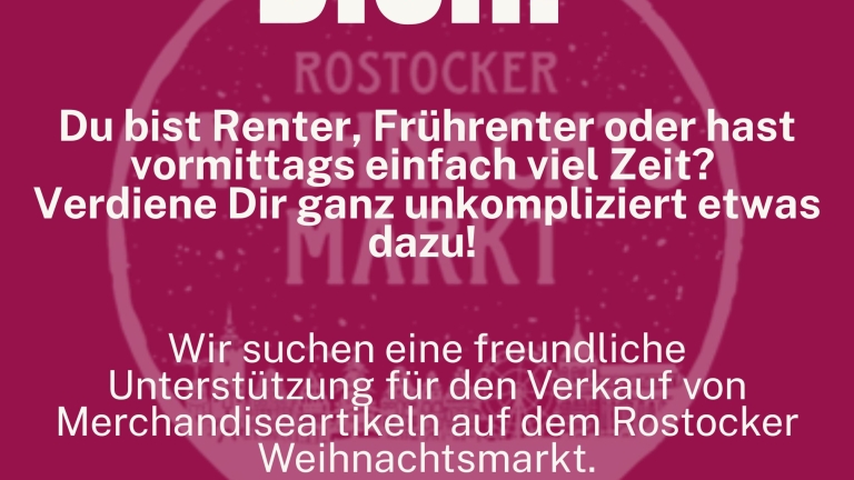 Wir suchen dich