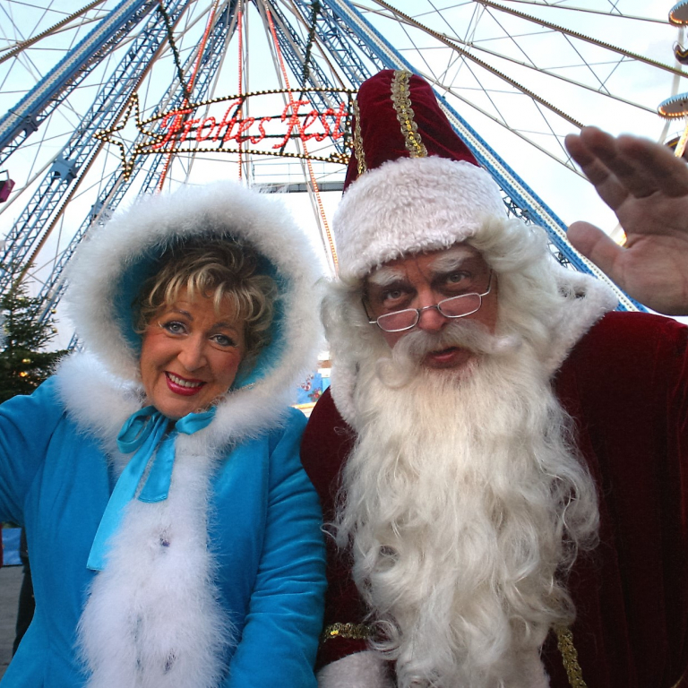 Weihnachtsmann und Märchentante